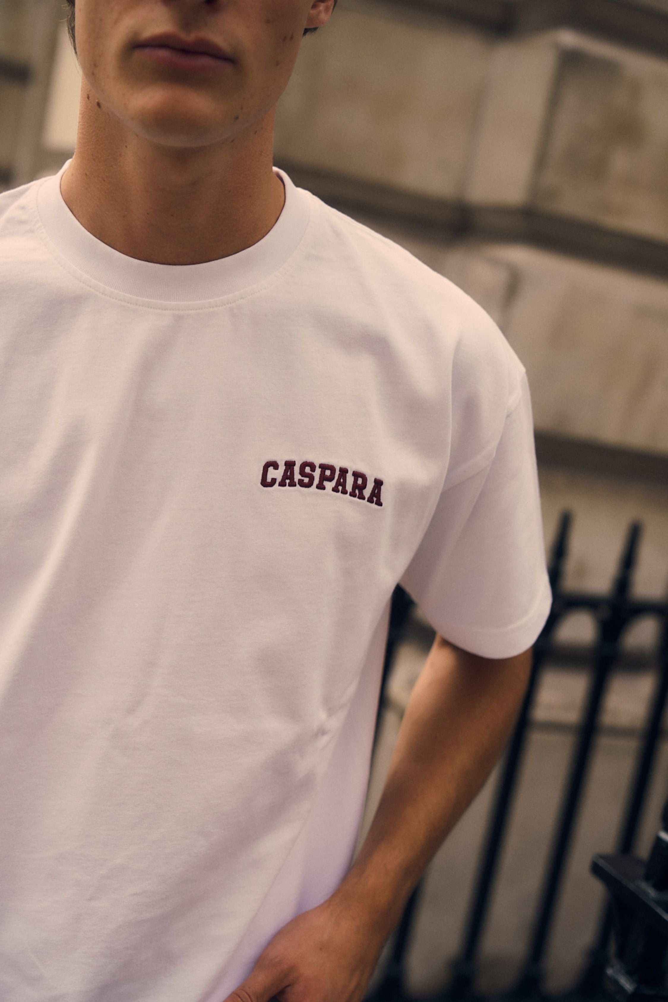 M. Varsity Tee - White